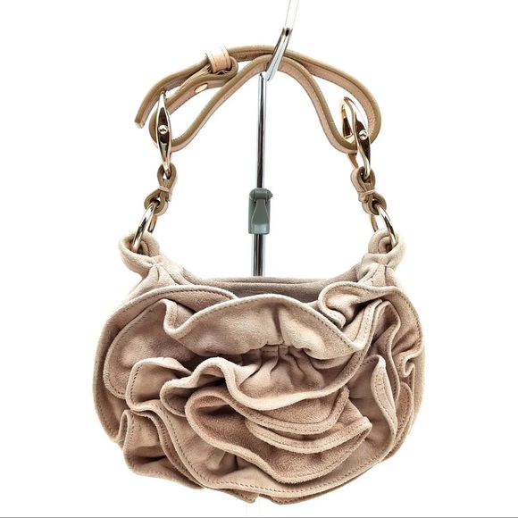 ⭐️ Host pick 🌹 ⭐️ Yves Saint Laurent YSL Camel Suede Mini Bag - Picture 9 of 10